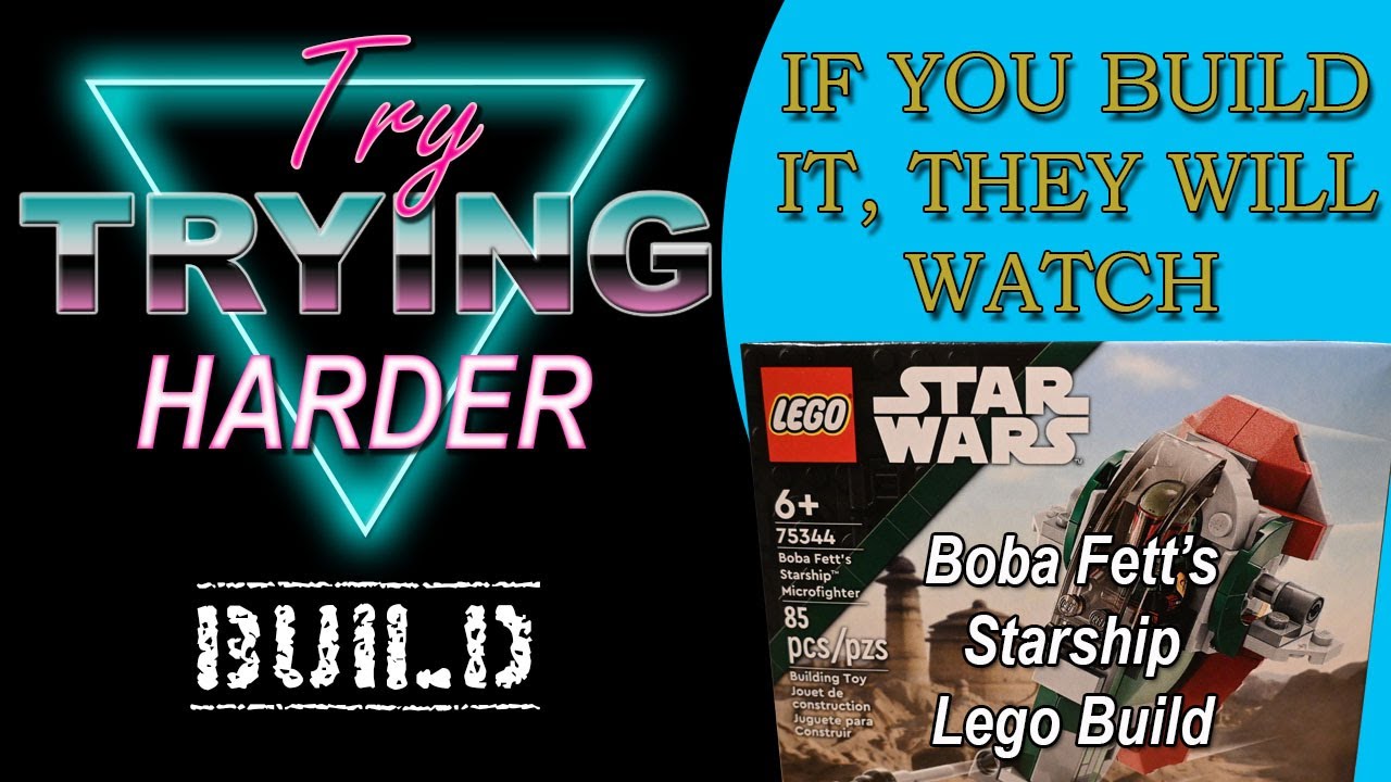 TTH Build #1: Boba Fett's Starship Lego Build #lego #build #starwars #starwarslego #timelapse #vlog