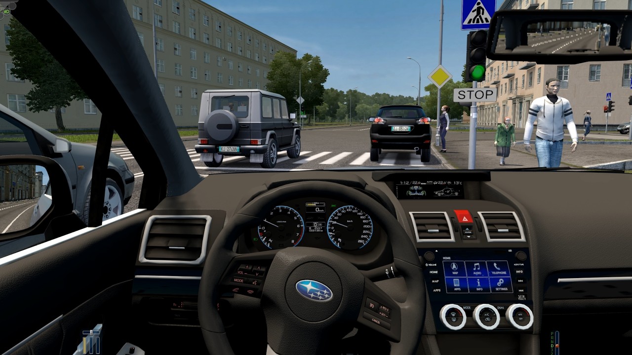 City Car Driving - Subaru Levorg 2.0 GT-S | Normal Driving