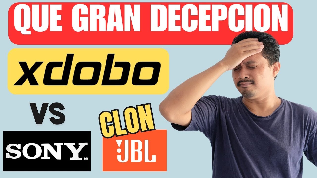 BOCINAS xdobo vs sony XB100 vs JBL clon increible