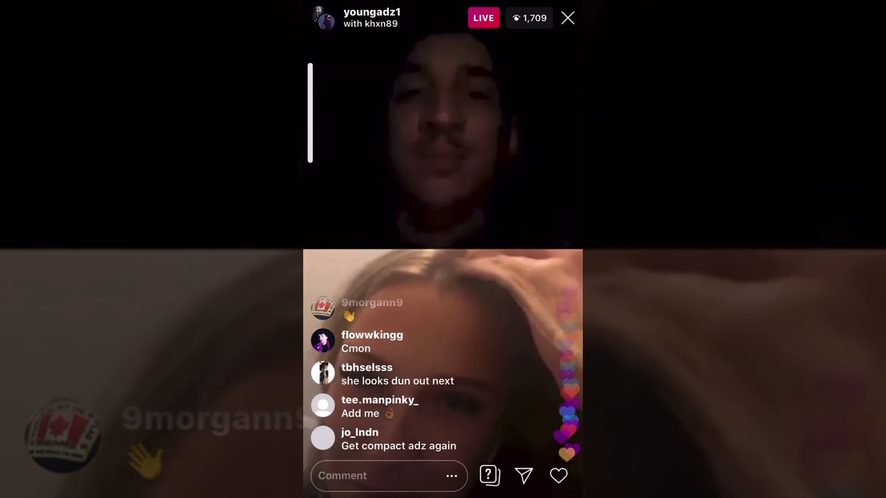 YOUNG ADZ GOES LIVE WITH MYA MILLS AGAIN 🤣