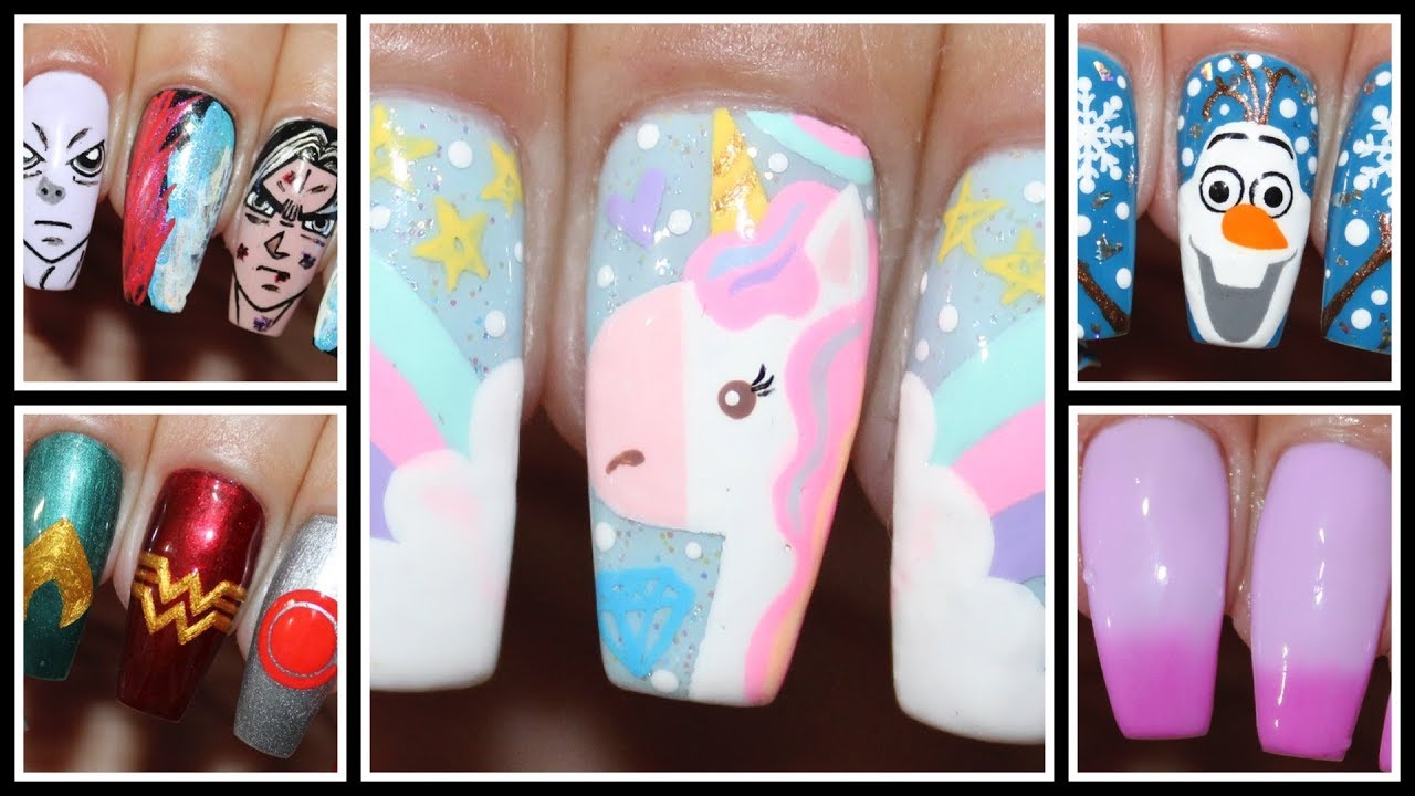 IDEIAS UNHAS DECORADAS 26 | PASSO A PASSO | TRUQUES FACEIS DE FAZER | TENDENCIAS TUTORIAL UNHAS