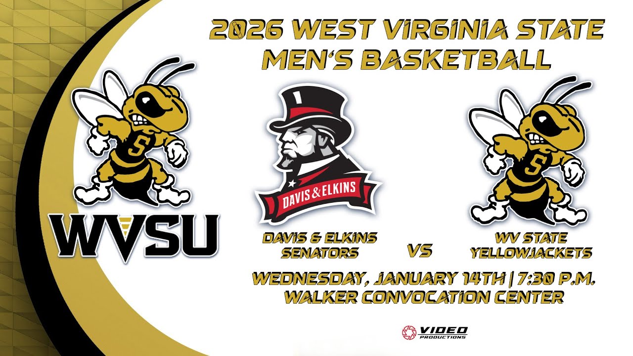 DAVIS & ELKINS SENATORS VS. WV STATE YELLOW JACKETS | 2026 WV STATE MEN'S BASKETBALL