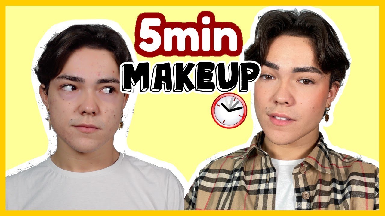 MON PREMIER MAKEUP NATUREL DE BOMBASS EN 5min !!!!!!