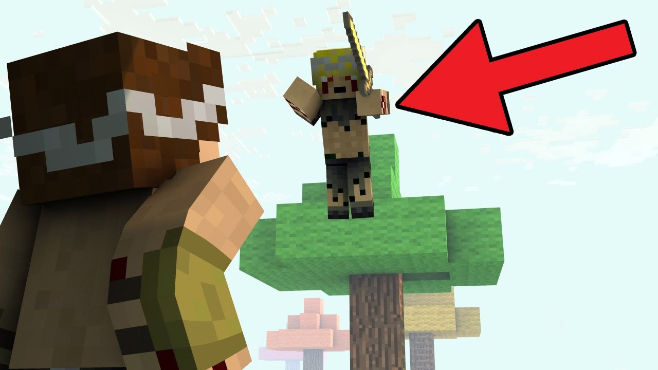 GROTE WRAAKACTIE! (Minecraft Skywars)