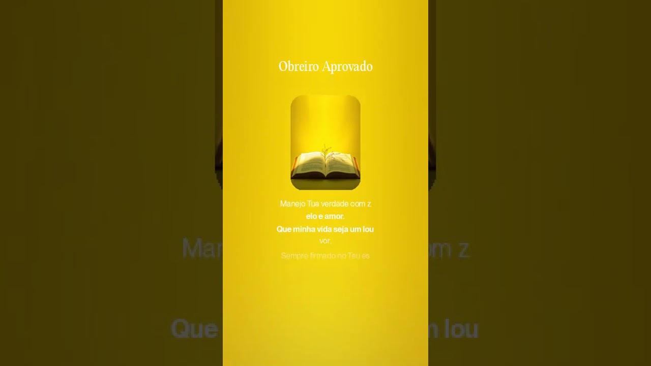 Obreiro Aprovado | Ministério ML