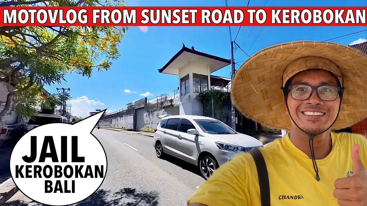 MOTOVLOG || More about Bali || Sunset Road to Kerobokan street