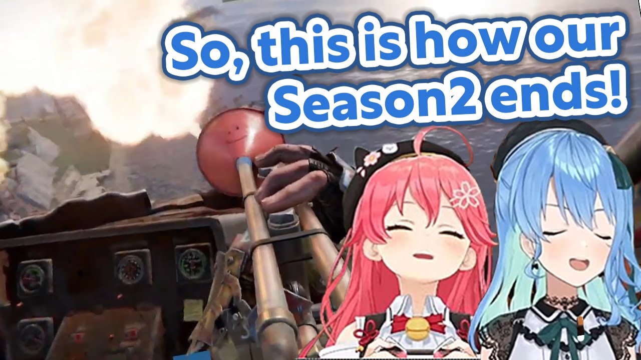 MiComet ends the season with a traditional punch line【Suisei/Miko/RUST/Hololive Clip/EngSub】