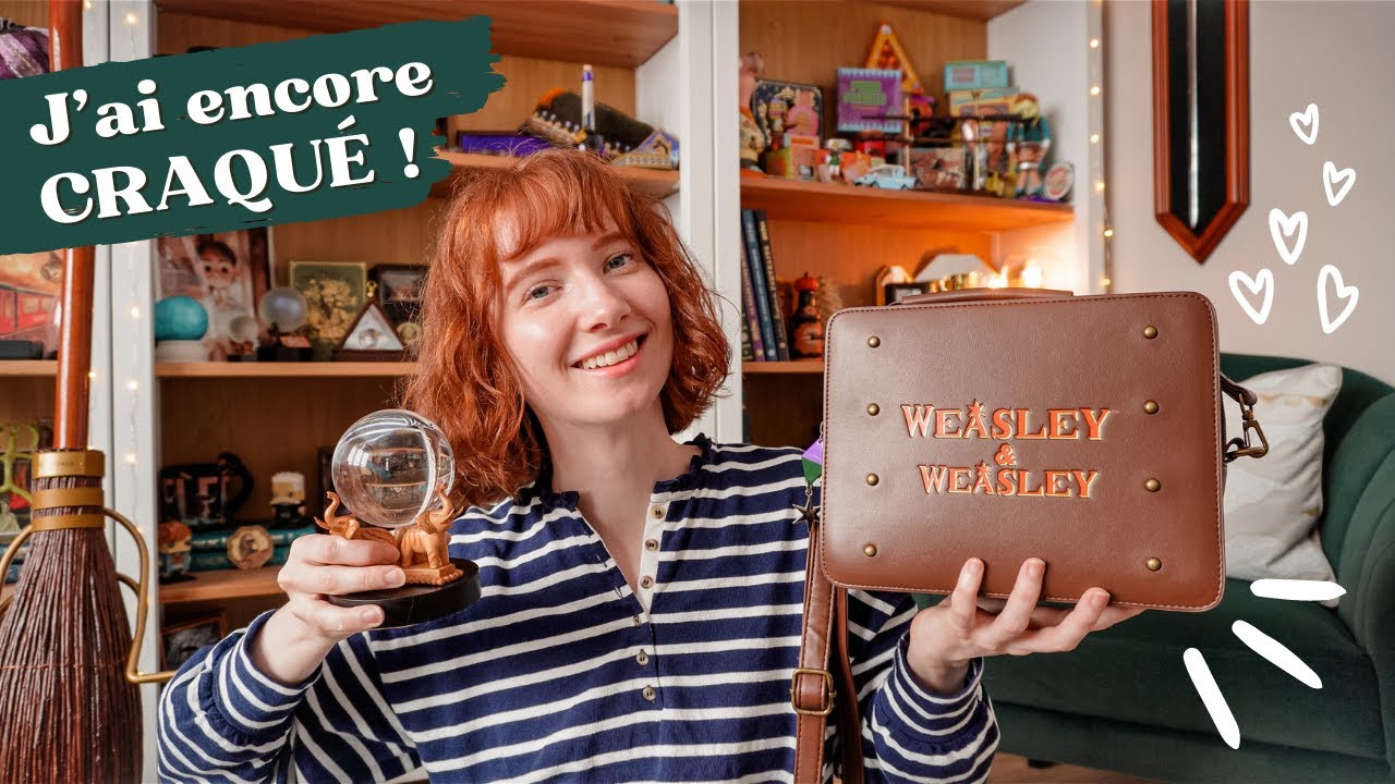 J'AI DES OBJETS HARRY POTTER À VOUS MONTRER !