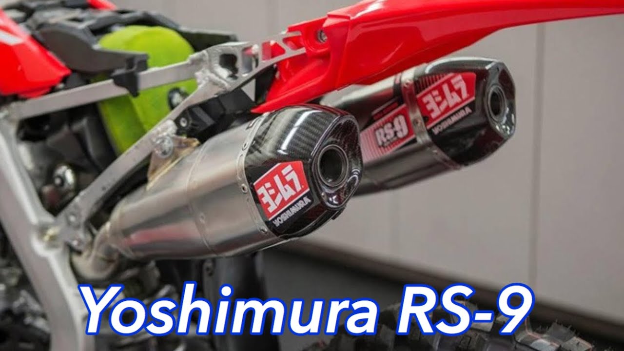 Honda CRF250R Yoshimura RS 9 Twin Exhaust