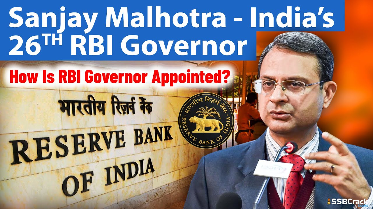 Sanjay Malhotra   India&rsquo;s 26th RBI Governor | UPSC | SSB Interview