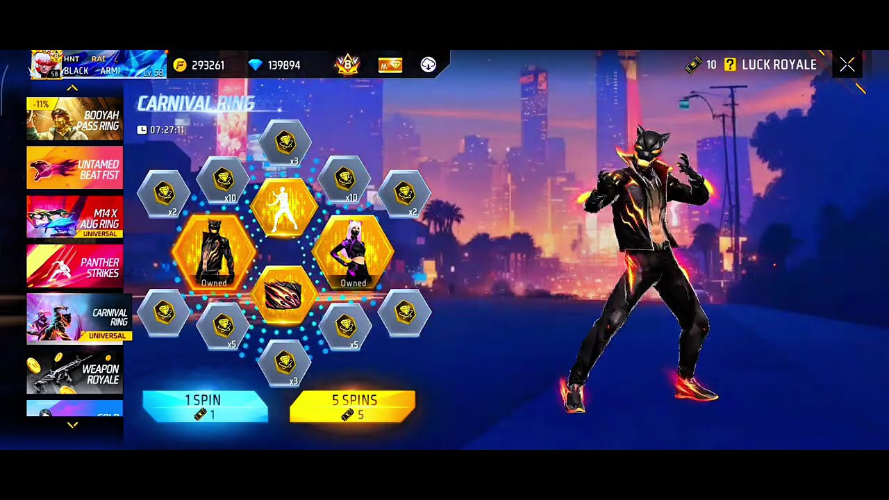 FREE FIRE SPECIAL ROTAL HOLI EVENT ALL UNLOCK 🔓🔓 #freefire #blackarmiofficial #freefirelovers 