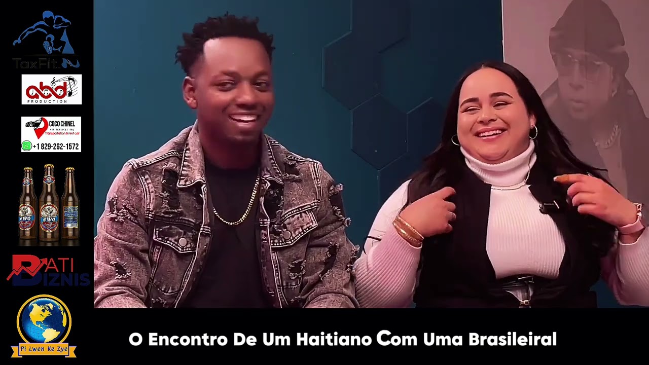 Pilwenkezye Tv-Show Valiby & Bruna une brésilienne qui parle bien le créole