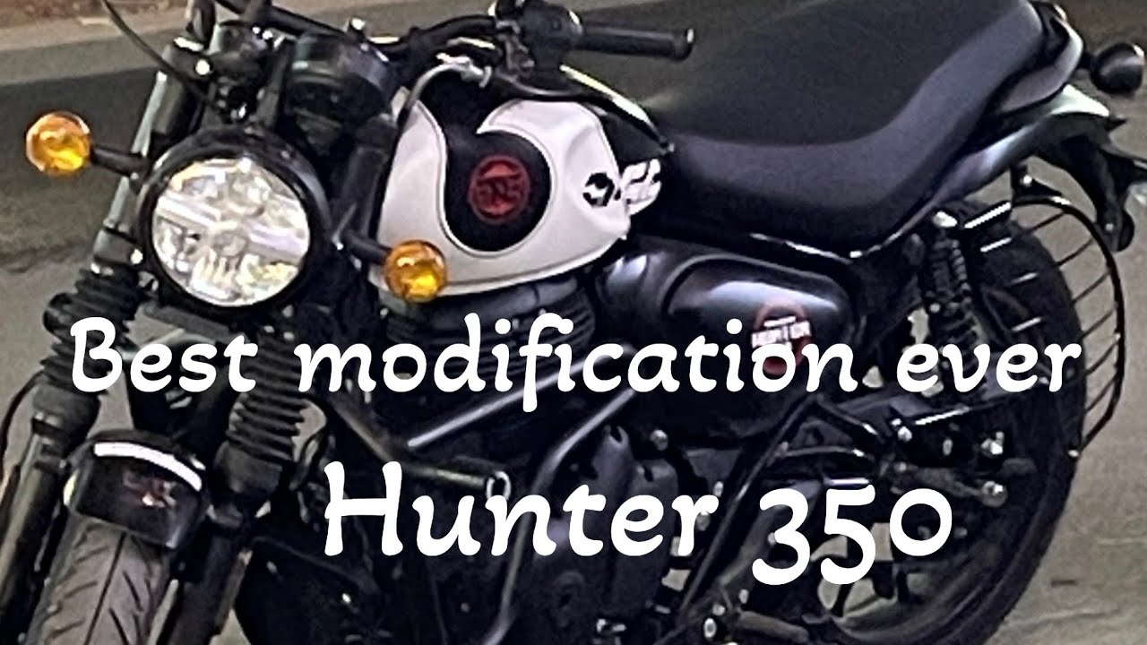 Upgrading My Hunter 350 with Stylish Accessories 😍 | Royal enfield hunter350 | @royalenfield 