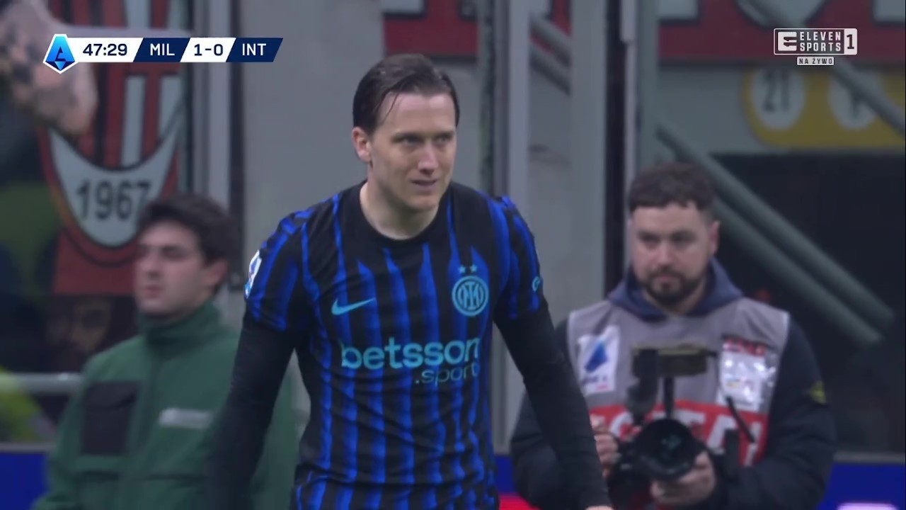 Piotr Zieliński vs AC Milan (8/03/2026)