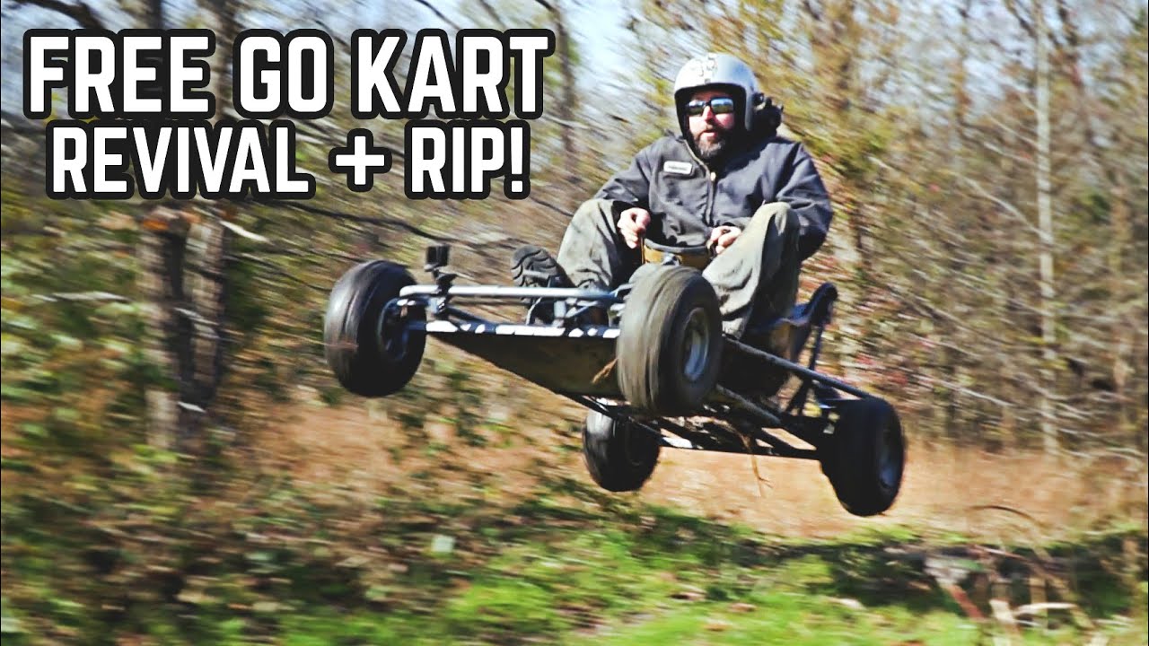 Go Kart Mysteriously Appears at our Shop... Can We Make it Run and Ride?