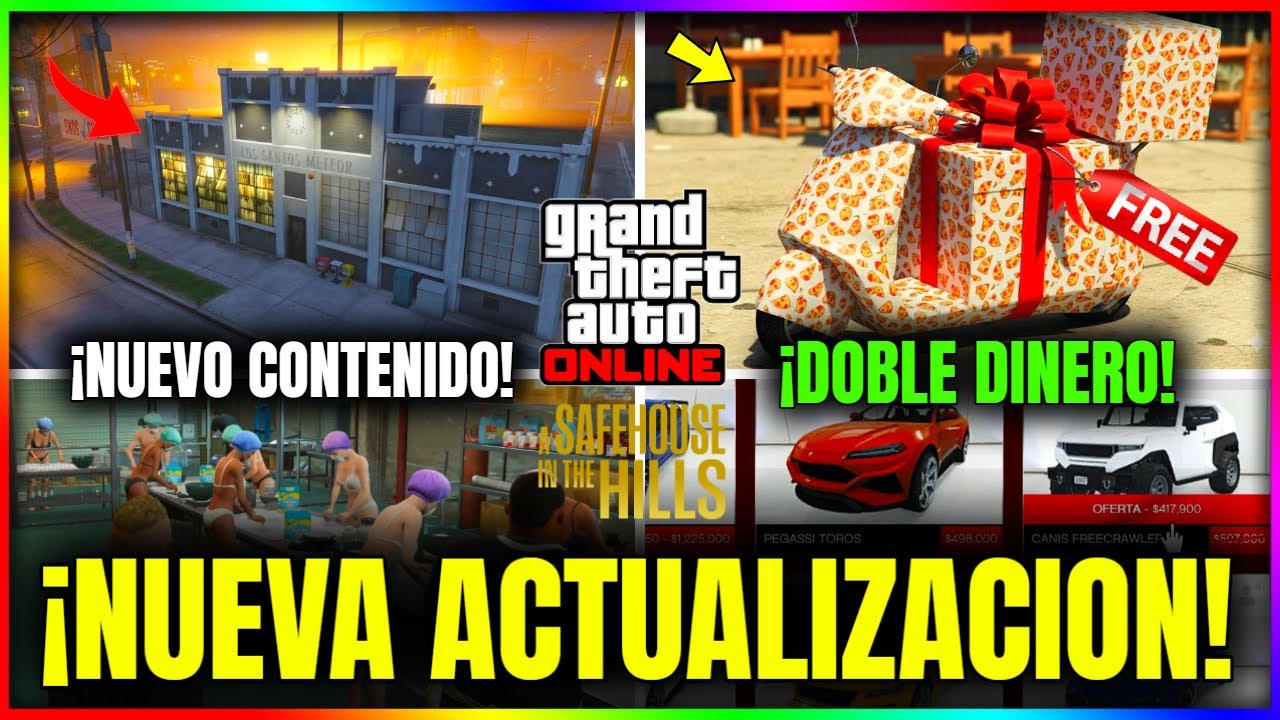 NUEVA ACTUALIZACION en GTA5 Online! VEHICULO GRATIS! NUEVOS TRABAJOS! NEGOCIO X2 Y MUCHO MÁS! Mystic