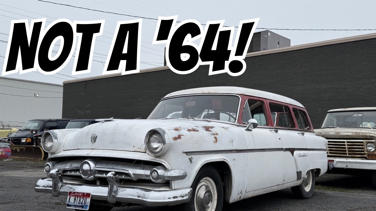 Я был в полном шоке, когда помогал другу перевозить якобы универсал Ford 1964 года выпуска. А теп...