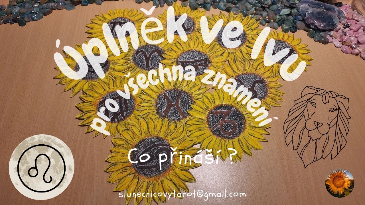 🌻💖 Úplněk ve lvu 🌕♌ 1.2 - energie pro všechna znamení zvěrokruhu ♈♉♊♋♌♍♎♏♐♑♒♓ 🔑🙏💖🌻