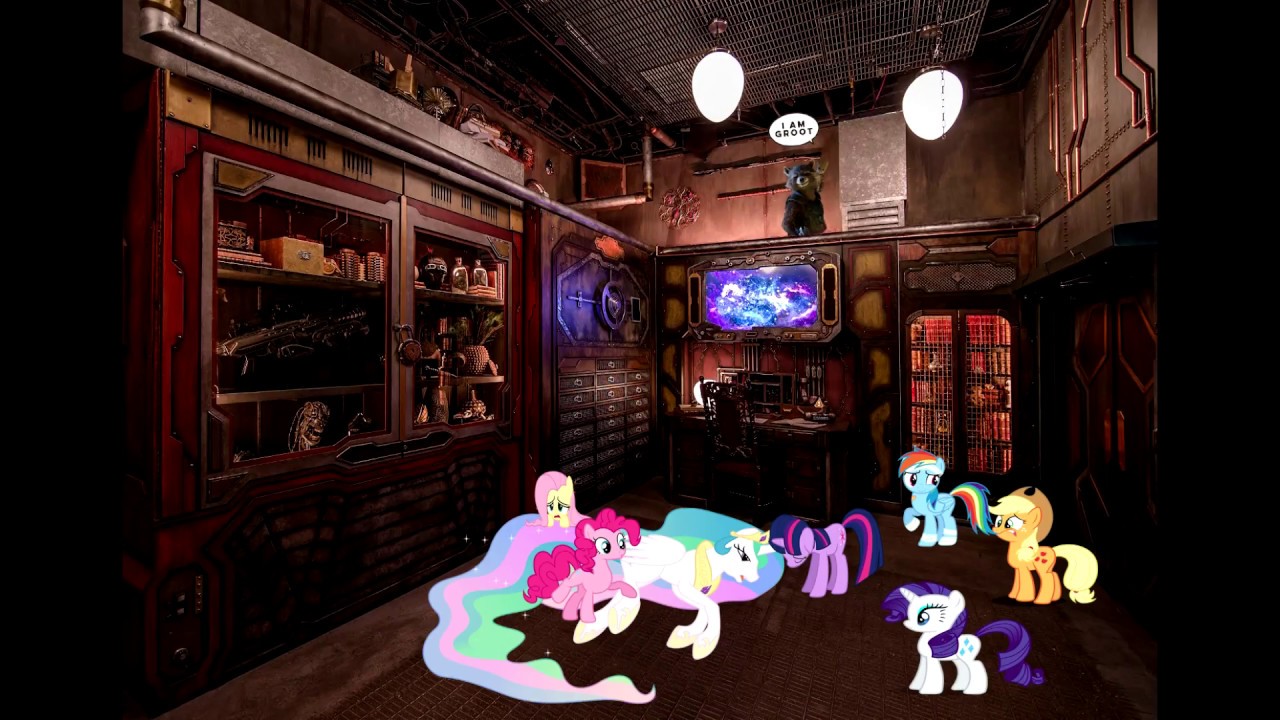 Ponies on Guardians of Galaxy- Mission: Breakout!