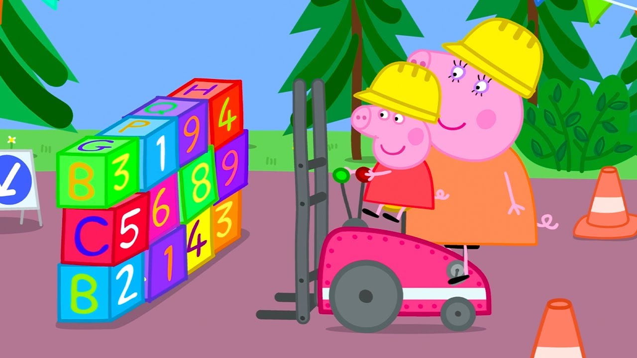 Nel mondo delle scavatrici | Peppa Pig Italiano Episodi completi