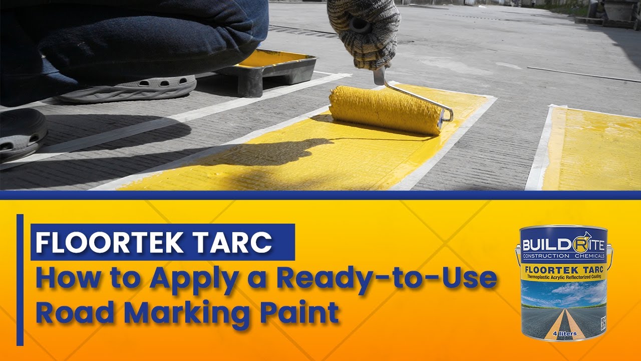 How to Apply a Ready-to-Use Road Paint