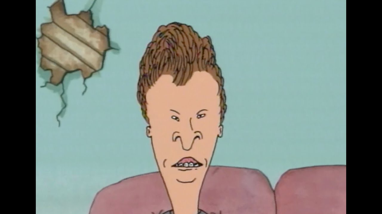 Beavis and Butthead watch LMFAO video