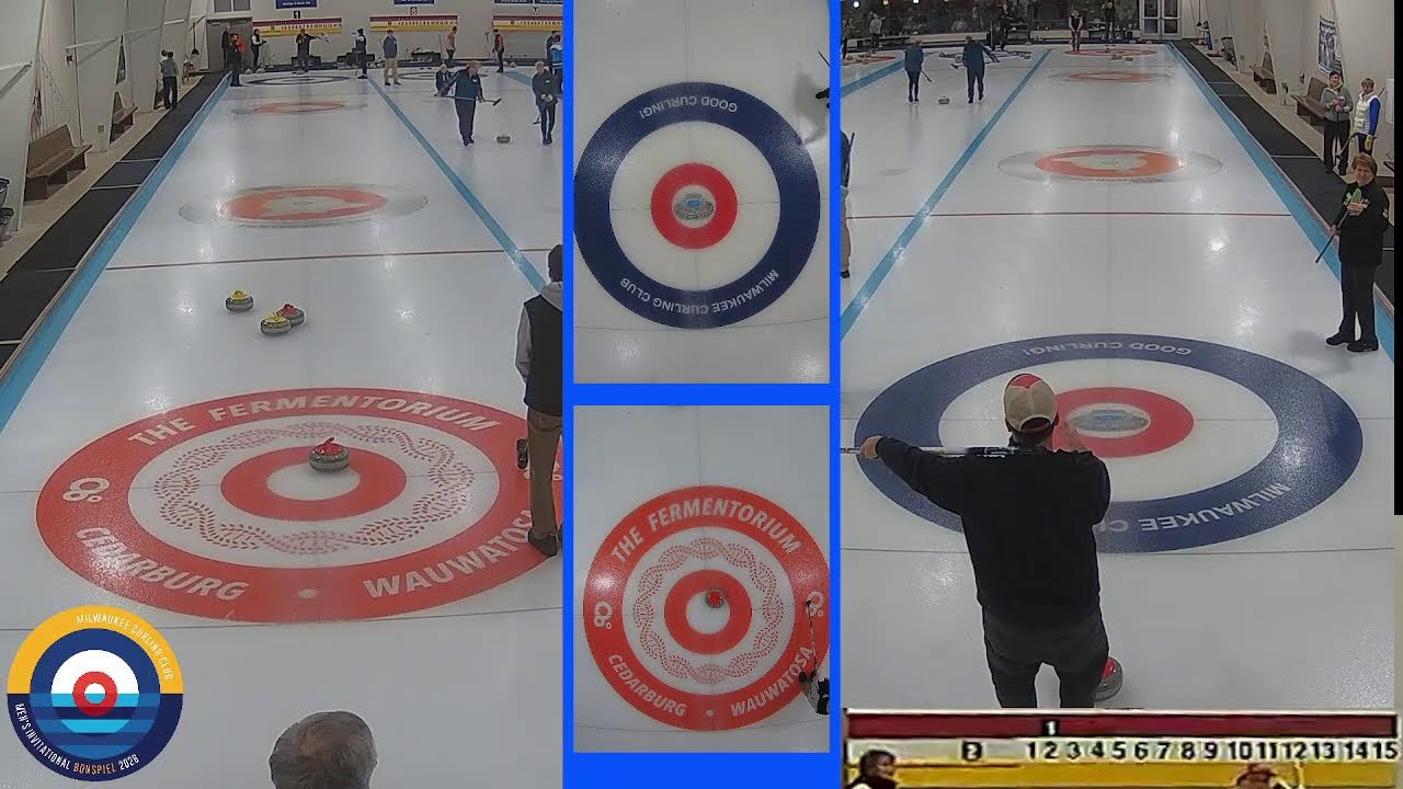 Milwaukee Men's Bonspiel - Sheet 1 - February 01, 2026