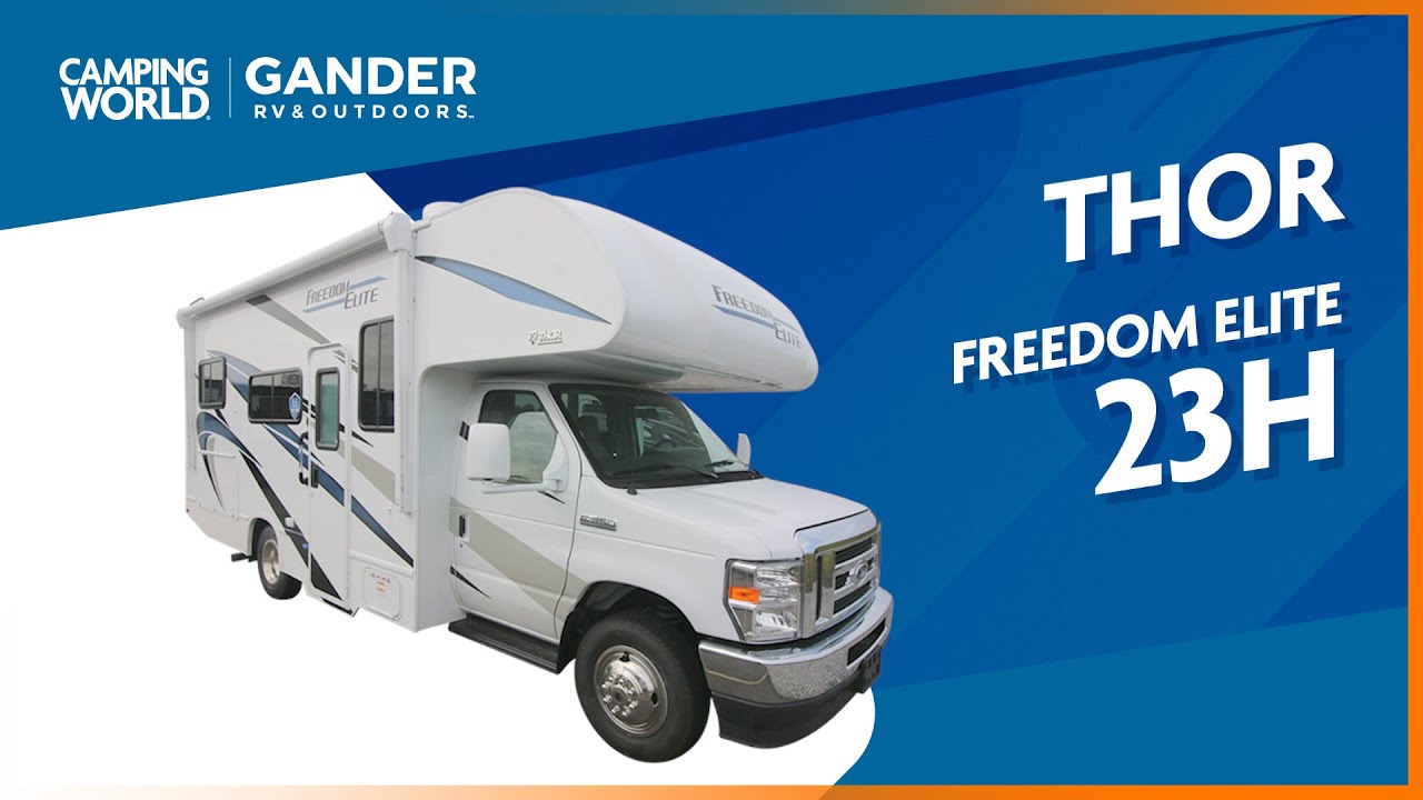 2021 Thor Freedom Elite 23H  | Class C Motorhome - RV Review: Camping World