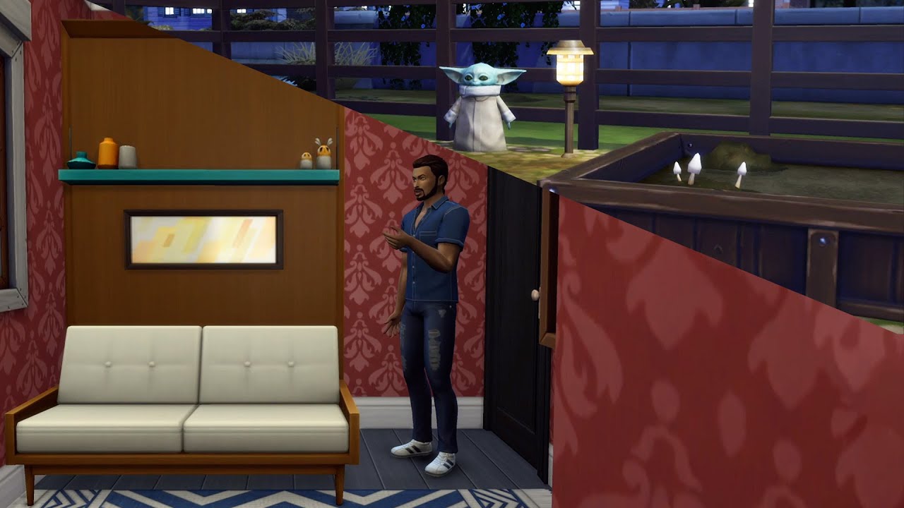 Sims 4 Tiny Living Micro Build "Renovated Irish Barn/Cottage"