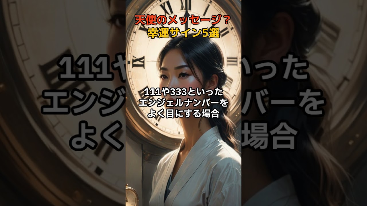幸運が訪れる？天使のサイン5選