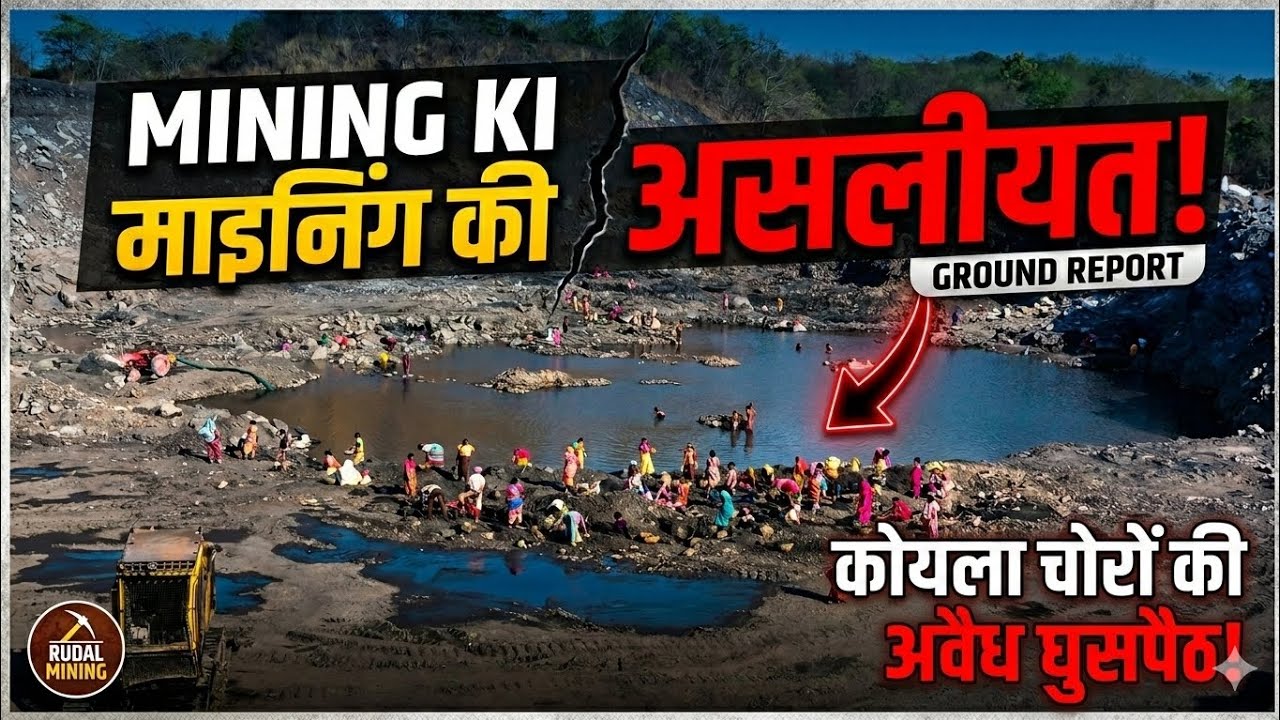 Mining Ki Asaliyat: कोयला चोरों की अवैध घुसपैठ! 🚨 Ground Report | Rudal Kumar Mining