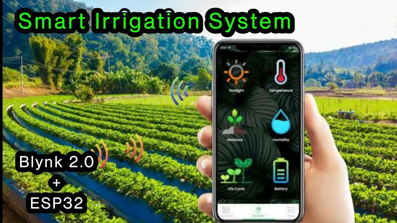 Blynk 2.0 | IOT Smart Plant Monitoring System | Smart Irrigation | ESP32 Smart Irrigation System