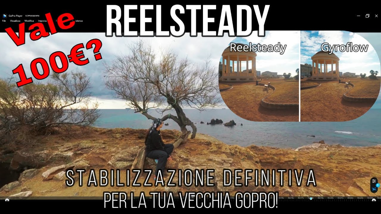 Reelsteady: La Migliore Stabilizzazione per vecchie GoPro (Costa Ancora 100€?) Trucco per non pagare