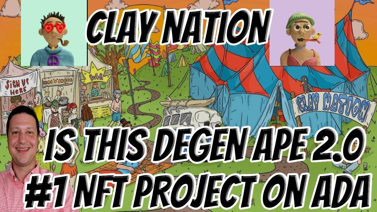 URGENT! Clay Nation having explosive Price Increase! Don't Miss Degen Apes 2.0 on Cardano NFT on ADA