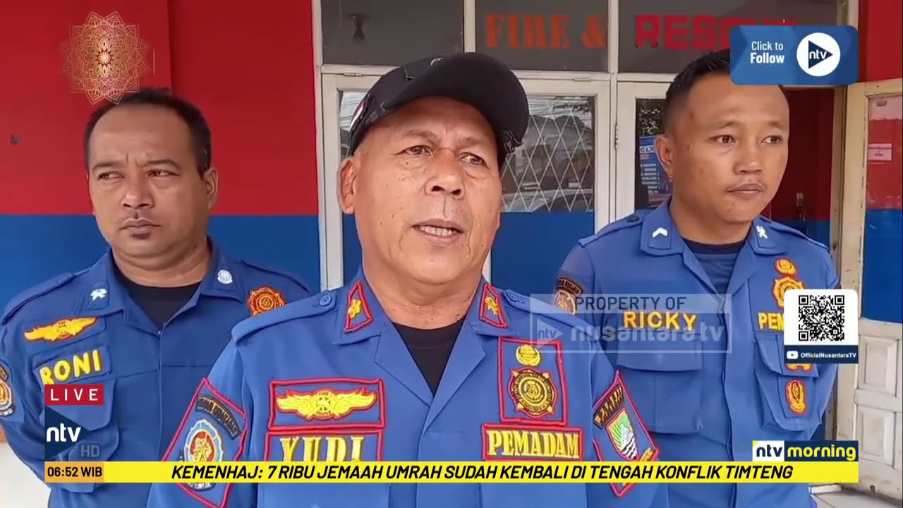 Warga Panik Monyet Masuk Depo Air Minum Evakuasi Dramatis oleh Damkar Terjadi | NTV MORNING