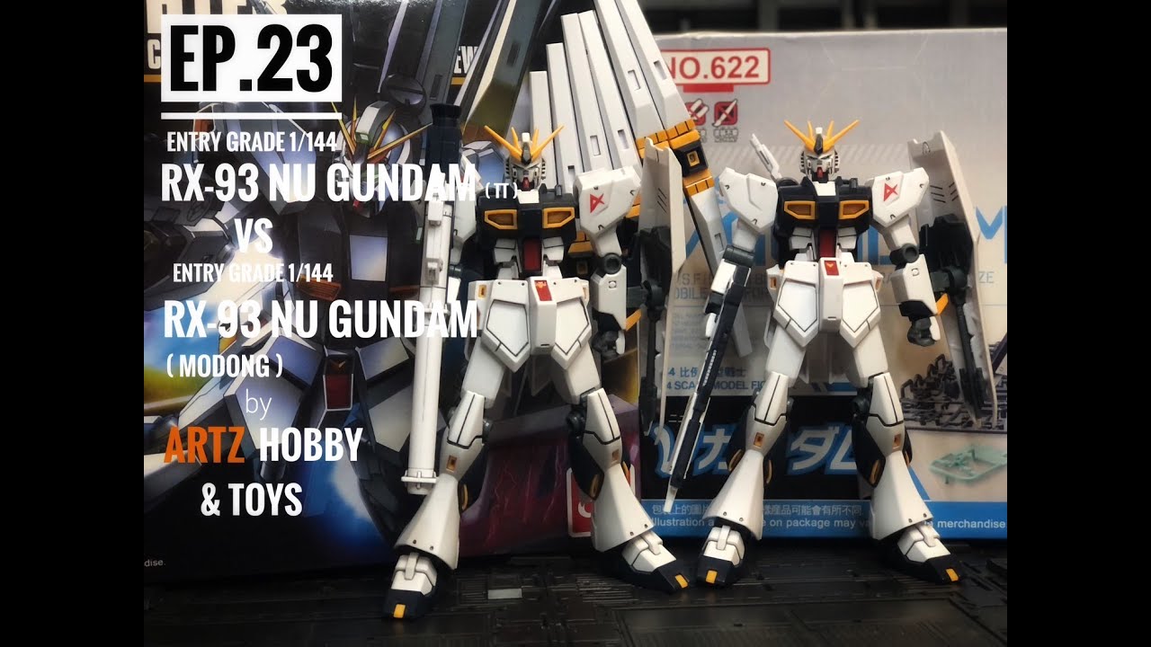 EP23. Entry Grade NU(MODONG) vs Entry Grade NU(TT) #เปรียบเทียบโมก๊อปชนก๊อป