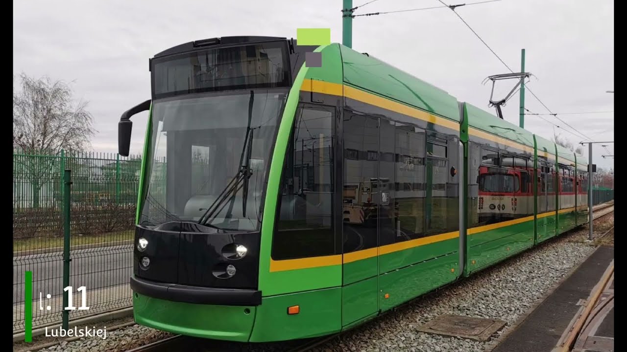 MPK Poznań - linia 11 | Siemens Combino #514 (Kabina)