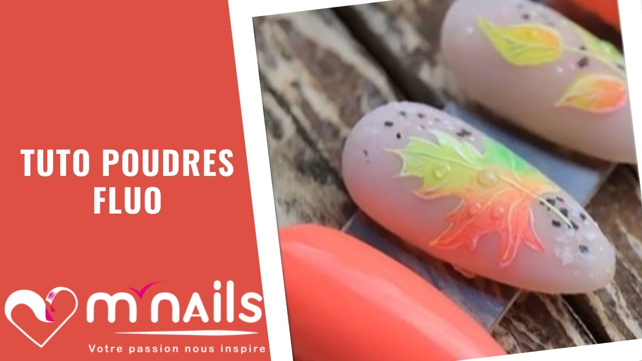 Tuto Poudres Fluo - M'Nails