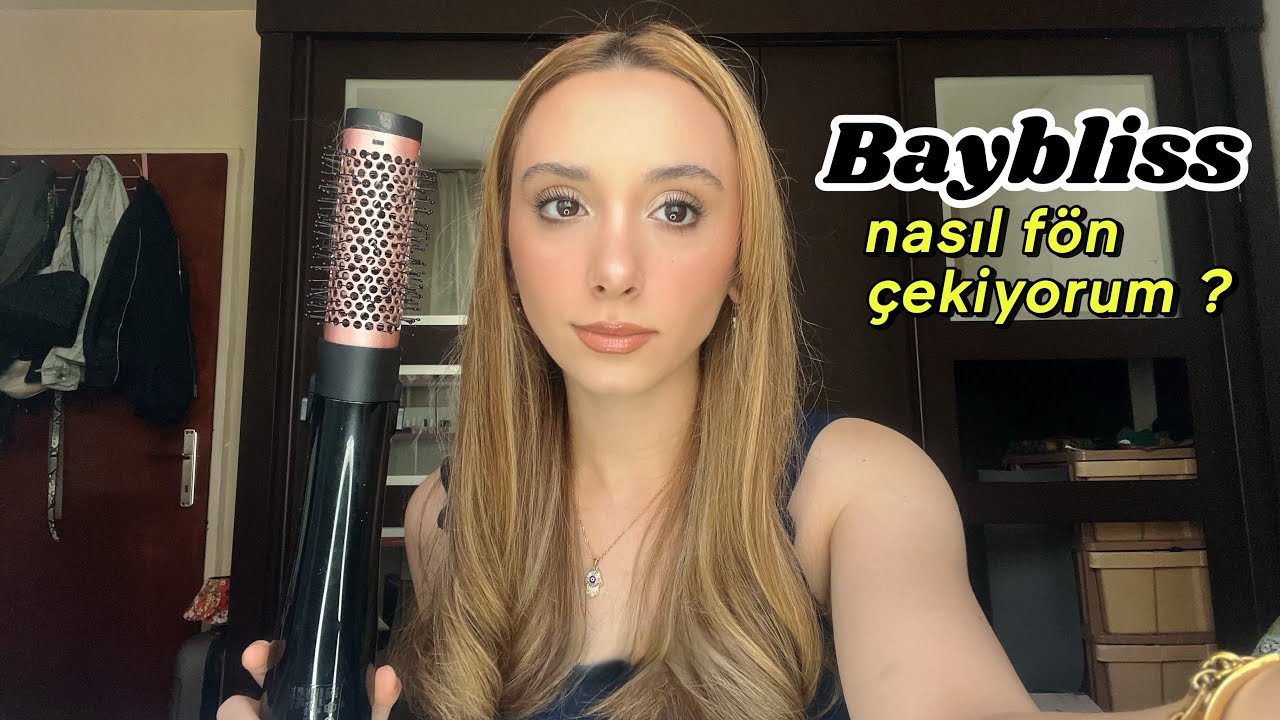 Babyliss Hava &Uuml;flemeli Sa&ccedil; şekillendirici | ilk kez deniyorum..🥺🙊AS126E