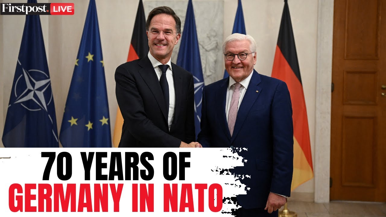NATO LIVE: NATO Celebrates 70th Anniversary of Germany's Accession | N18G