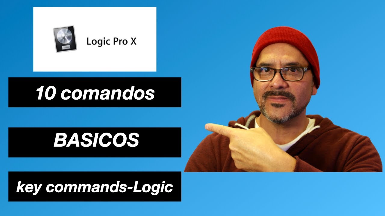 10 comandos básicos en Logic Pro X