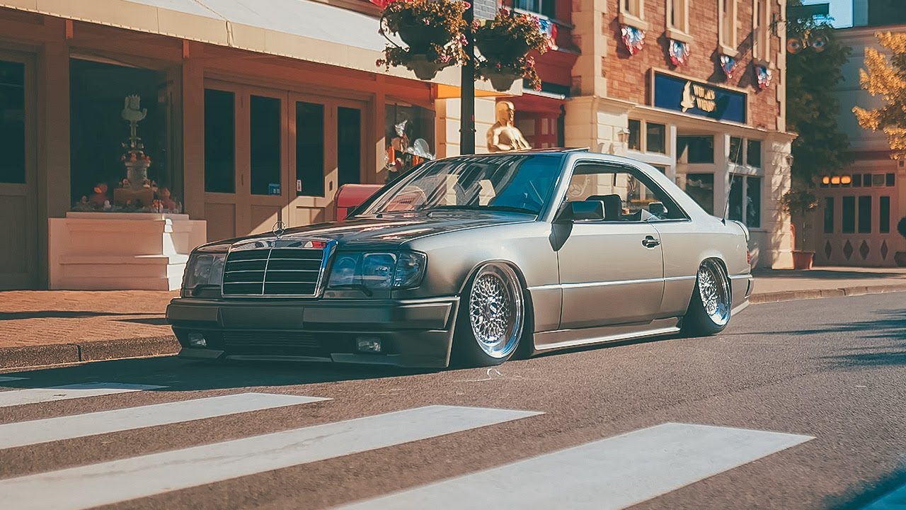 Klassiker! Extrem flacher und classy Mercedes Benz W124 Coupe |  Sourkrauts