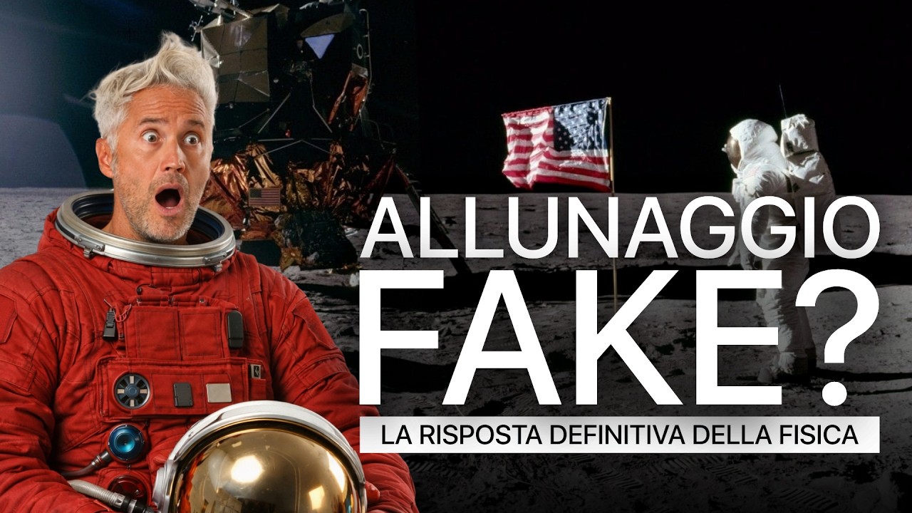 Dicono che NON SIAMO MAI STATI sulla LUNA...