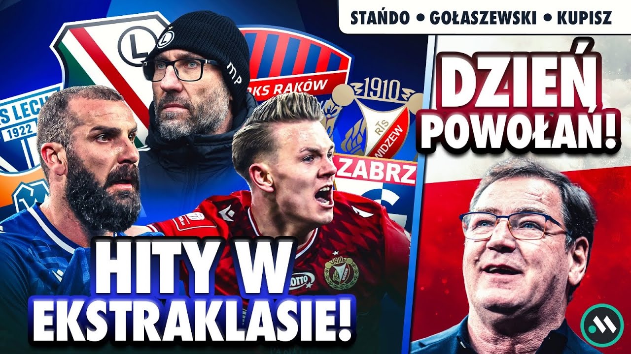 LEGIA - RAKÓW: WIELKI TEST PAPSZUNA! WIDZEW - GÓRNIK W HICIE | DZIŚ POWOŁANIA URBANA NA BARAŻE! 