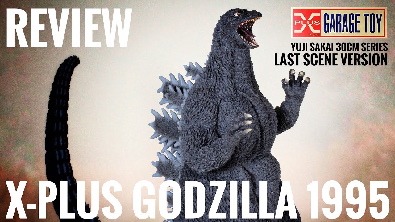 X-PLUS GODZILLA 1995 TOHO 30CM YUJI SAKAI SERIES LAST SCENE VERSION