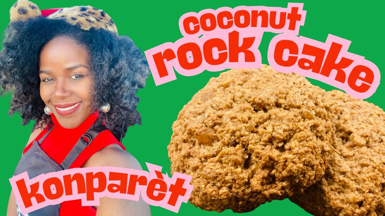 🥥 Coconut Rock Cake 🍰 Easy, Tasty, & Sweet Treat! ✨