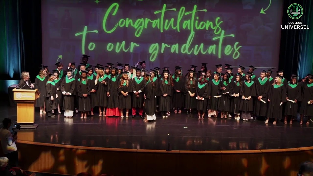 Collation des grades 2024 - College Universel  – Rejoignez-nous en Direct !