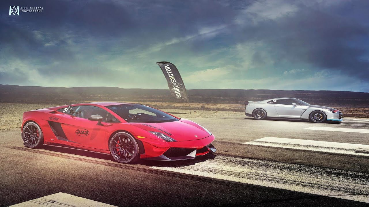 Airstrip Attack 5 Official Video - 1/2 Mile Roll Race and Trap Speed Competition - Shift-S3ctor