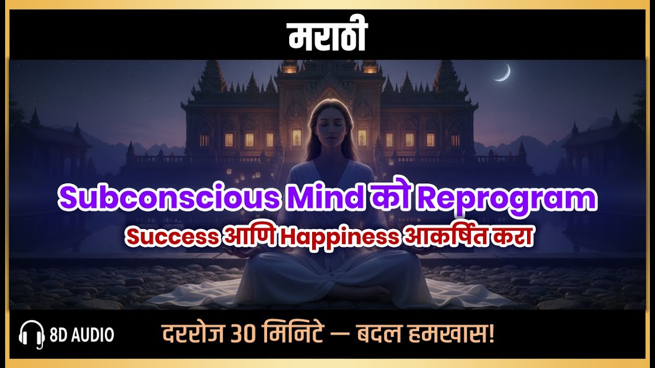 30 मिनिटे सकारात्मक संकल्प | रोज सकाळी ऐका | आत्मविश्वास आणि यशासाठी Powerful Affirmations