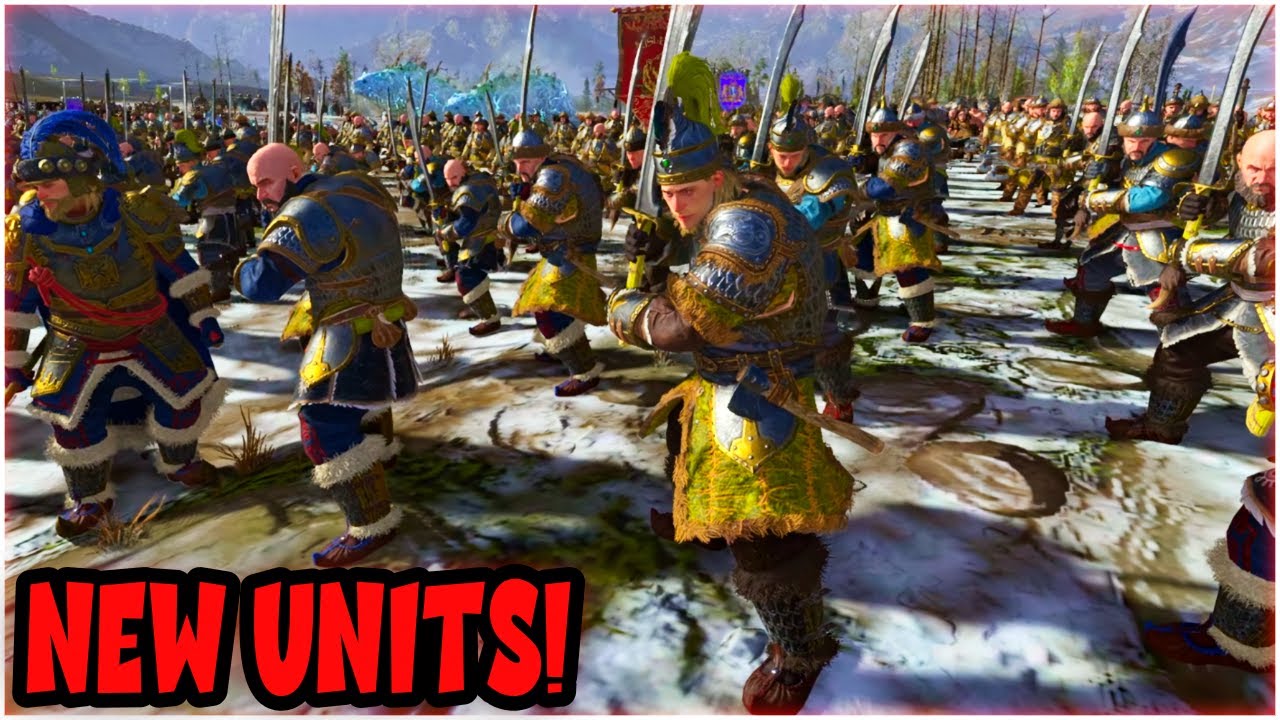 NEW Kislev Units! | Kislev VS Ogre Kingdoms | EPIC Cinematic Battle | Total War: Warhammer 3